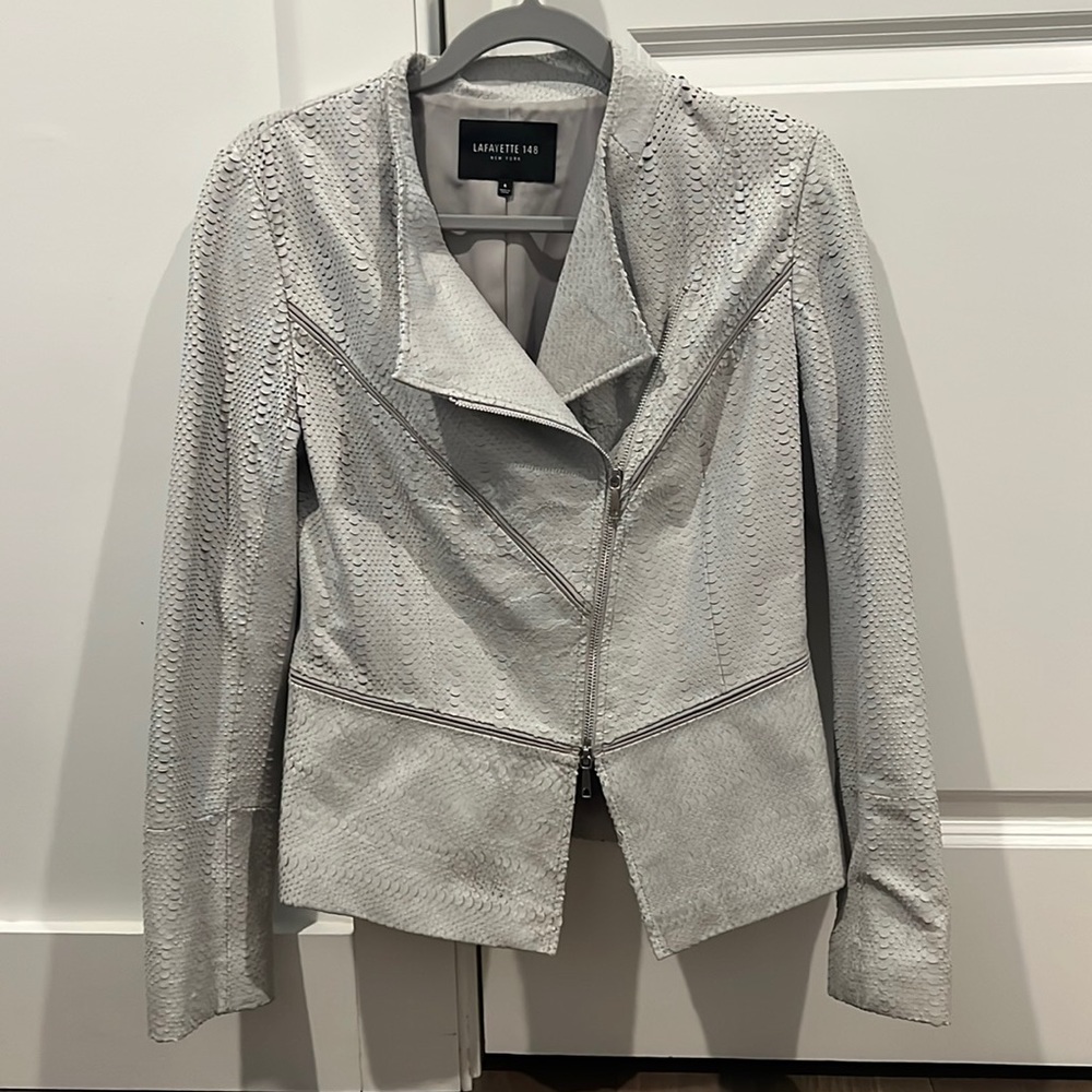 Lafayette 148 New York leather jacket - size 6